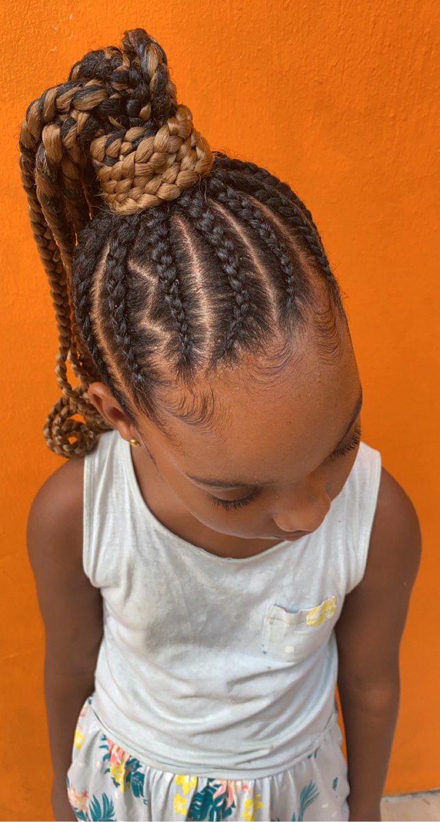 IngridBkham's tweet image. Dernière réalisation ♥️ #CornrowPonytail