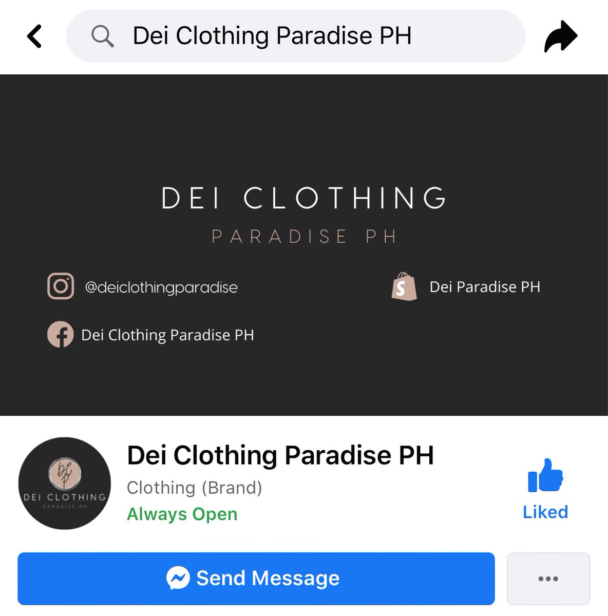mnlghtxmchrd's tweet photo. Grabe nga yung Dei Clothing Paradise mo @maichard_x 🤩 Magpabudol na kayo and Follow nyo na rin, sobrang ganda ng mga tops 😚 Congratshumaleyshons ghurl!
#DeiClothingParadisePH #TrendyTops https://t.co/kvR4GJuA3d