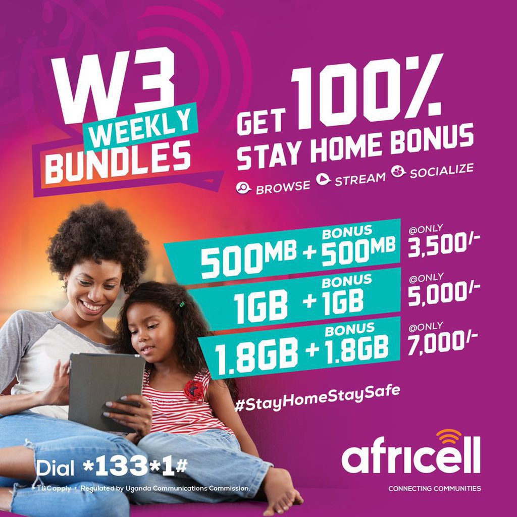 Get Data to Browse, Stream & Socialise at the most affordable rates in town. There is no Better Value For Money than the W3 Weekly Bundles. #ConnectingCommunities