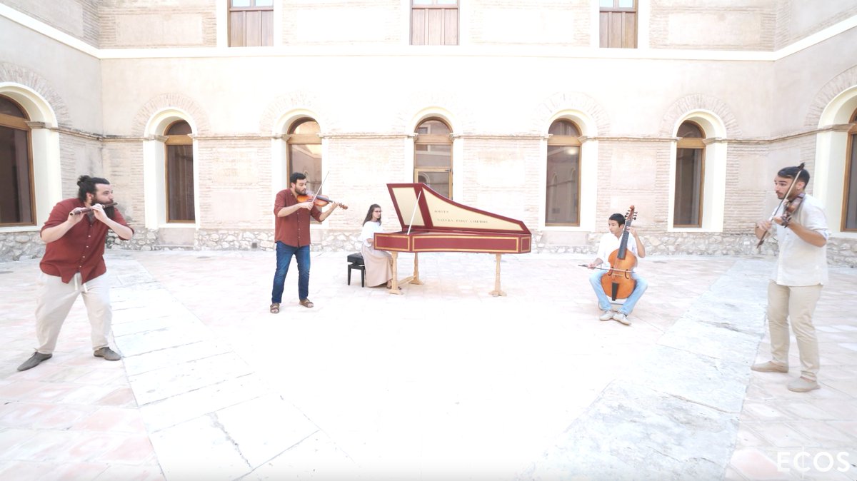ecos_festival's tweet photo. 🎶 #UNDÍAUNMICROCONCIERTO 🎶
#REMEMBERECOS2020 una #experienciadigital en Sierra Espuña.
👉🏼 Continuamos con @anacroniaEns en el Convento de San Francisco #Mula con Cuarteto de flauta Op. 5. No. 2, en Sol M de Joseph Haydn (1732 – 1809).
▶️ Disfútalo aquí: https://t.co/H78cJpunQ0 https://t.co/6RNs5uklOy