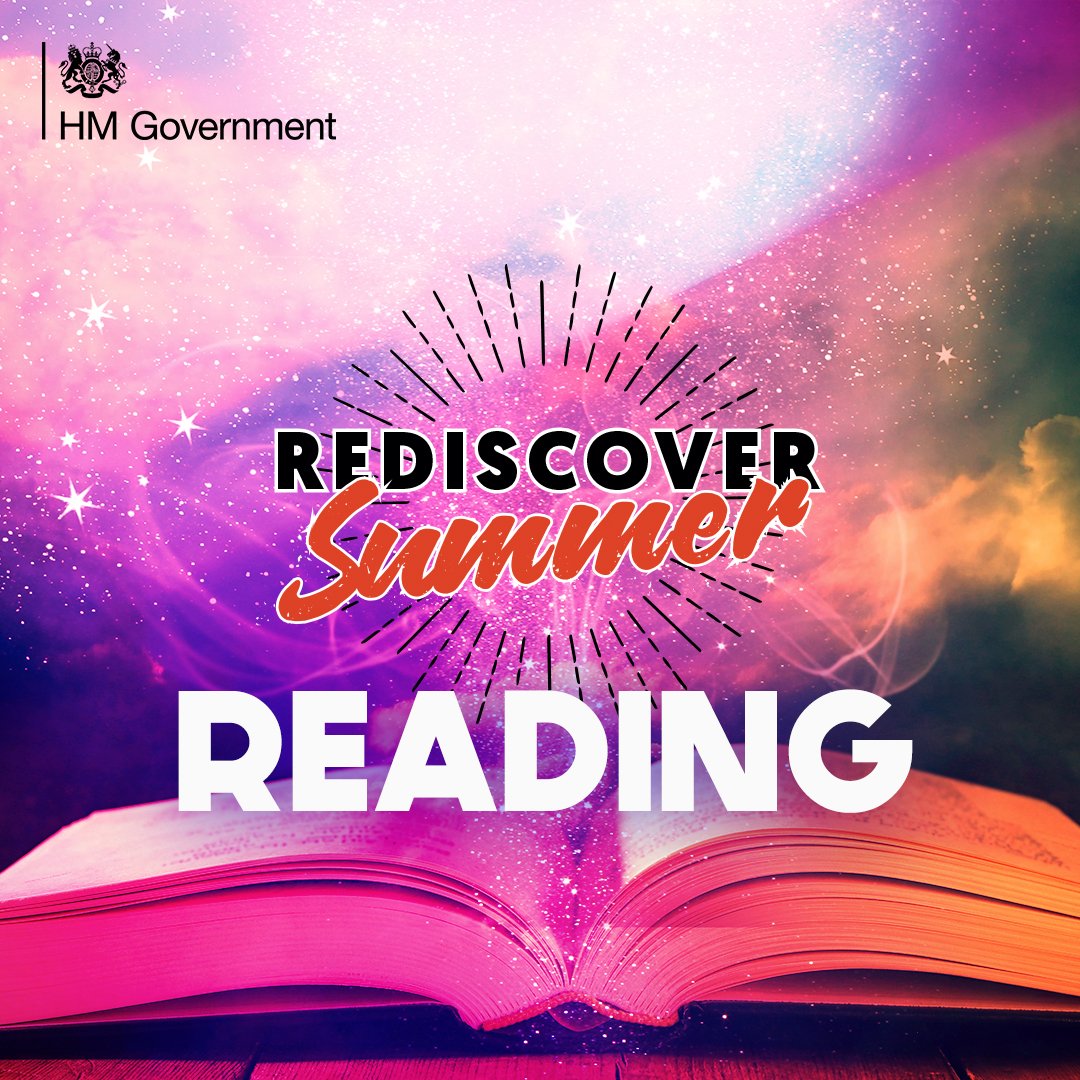 WorldBookDayUK's tweet photo. Today is the first day of the #RediscoverSummer reading week! We’ll be posting some exciting book related activities and resources this week to help you step back out and into those summer rays safely, so do keep an eye out👀 https://t.co/iej48QlJQG