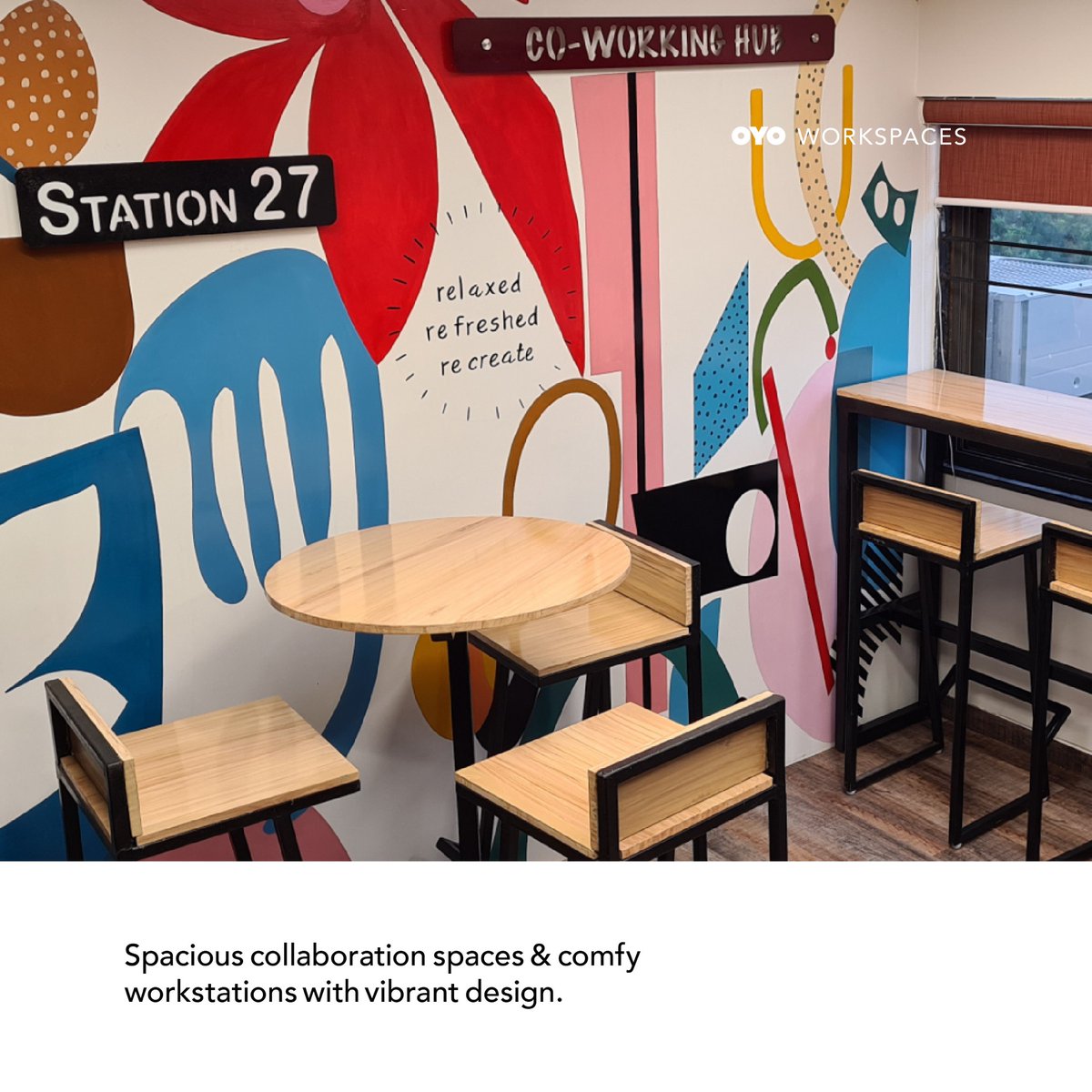 oyoworkflo's tweet image. Coworking just got better than ever in Ahmedabad! ✨

Find the office of your dreams in Station 27, near Alpha mall &amp;amp; work in style.

Schedule a visit today and call us on 09999466688.

#coworkingspaces #sanitisedworkspaces #backtooffice  #oyoworkspaces