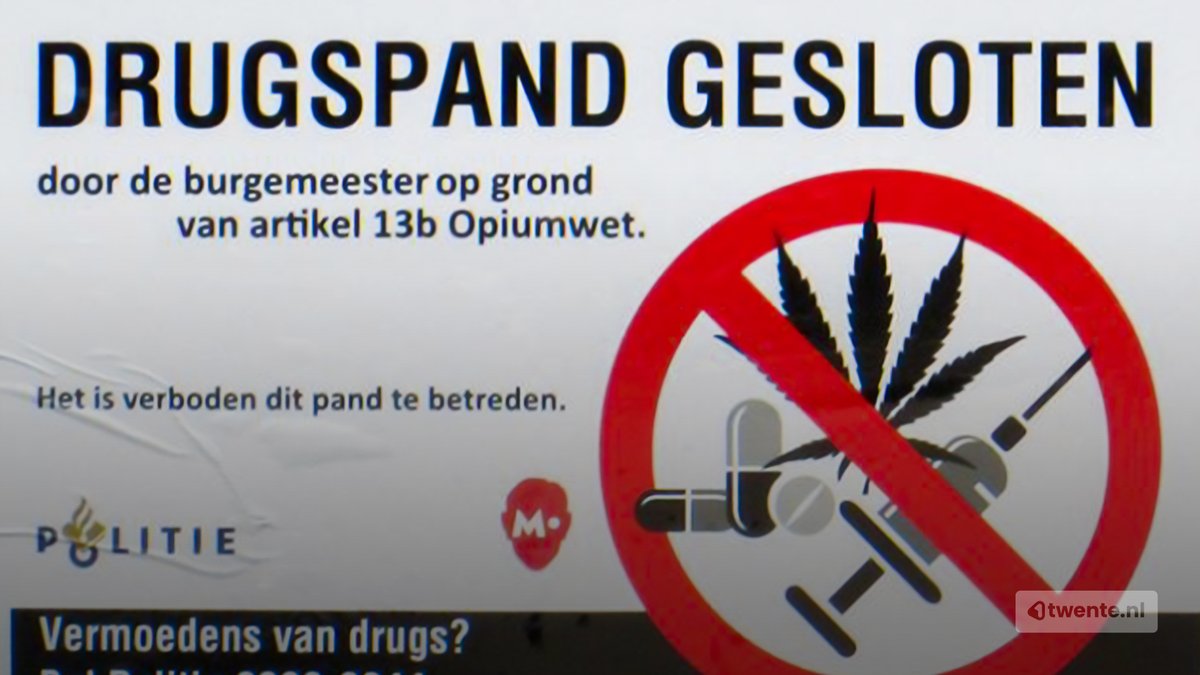 Burgemeester sluit drugspand in Enschede

bit.ly/3eW7iSQ

#Enschede #Twente #Drugs