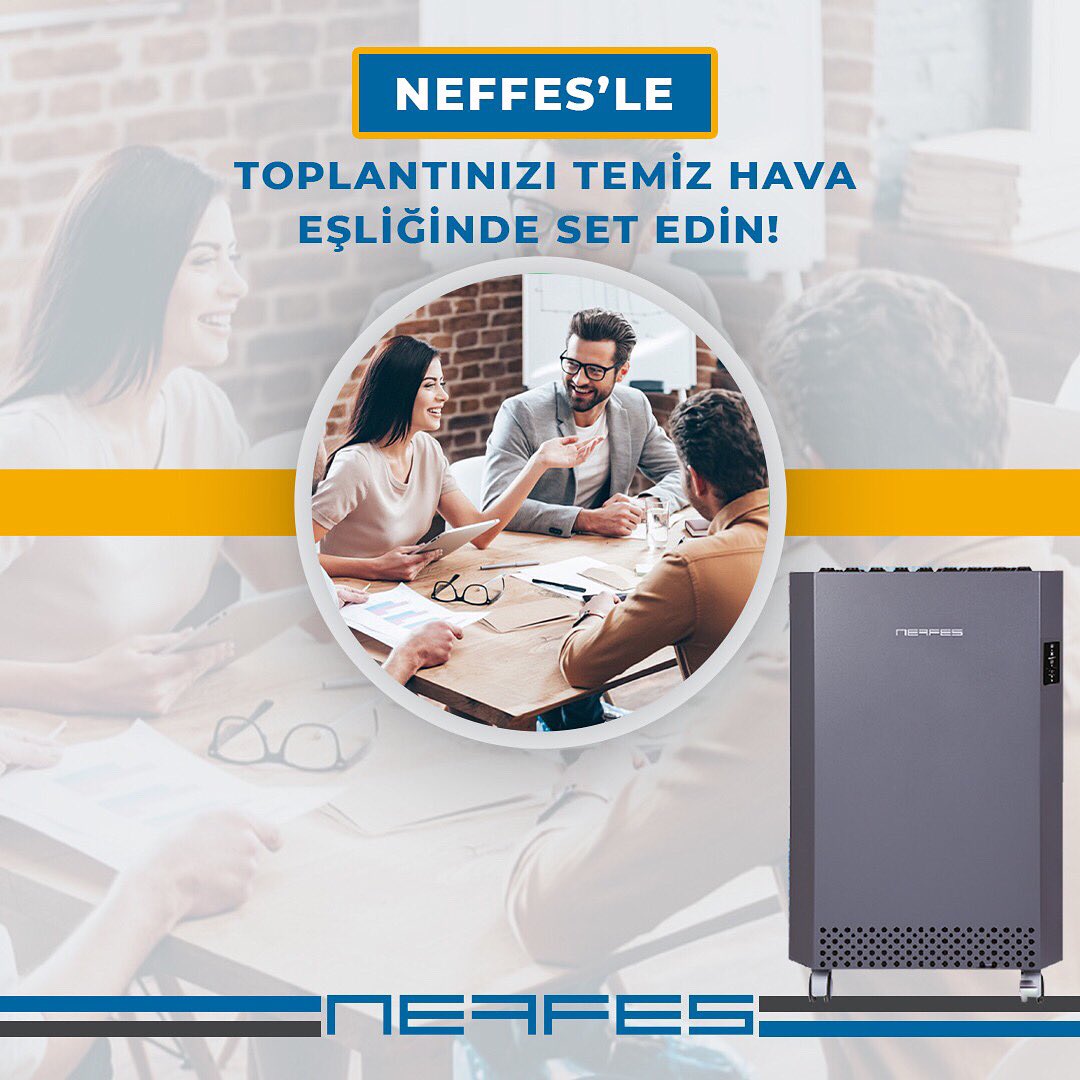 neffesnet's tweet photo. Tatil bitti, işler başladı. 🖥
Peki toplantılarınızı temiz havada yapmak istemez misiniz? Siz toplantınızı yaparken #Neffes havanızı temizler!

📞 Detaylı bilgi almak için bize Whatsapptan ulaşabilirsiniz.
0532 424 62 19 
🖥 https://t.co/ylKgR5WS5p https://t.co/9an0a7pKVF