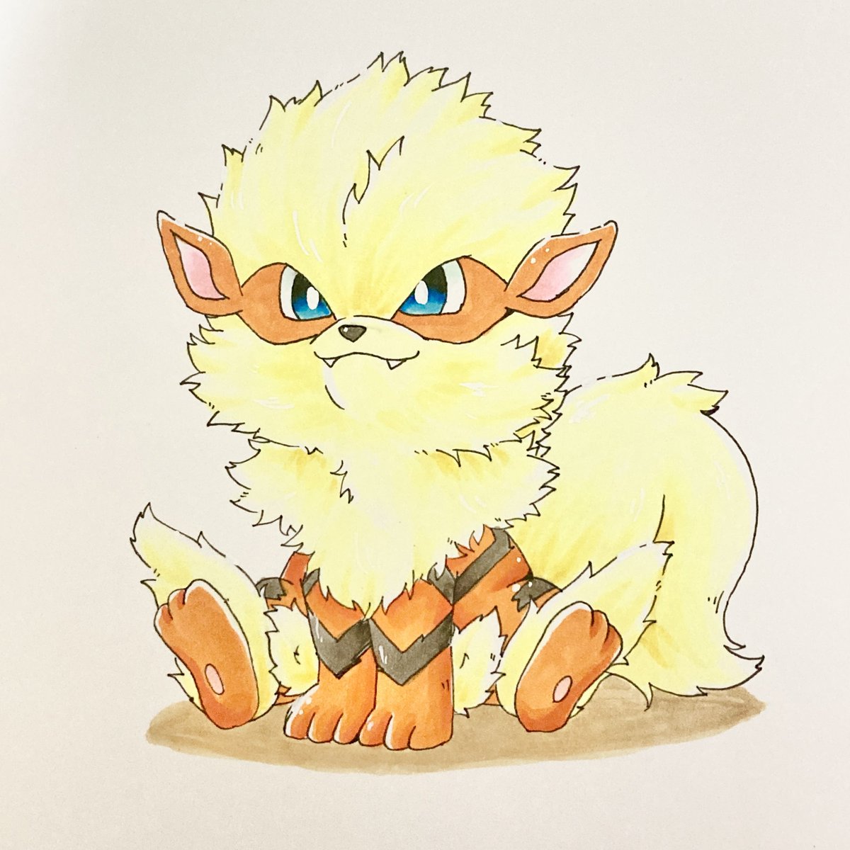 no humans pokemon (creature) solo fangs blue eyes sitting fangs out  illustration images