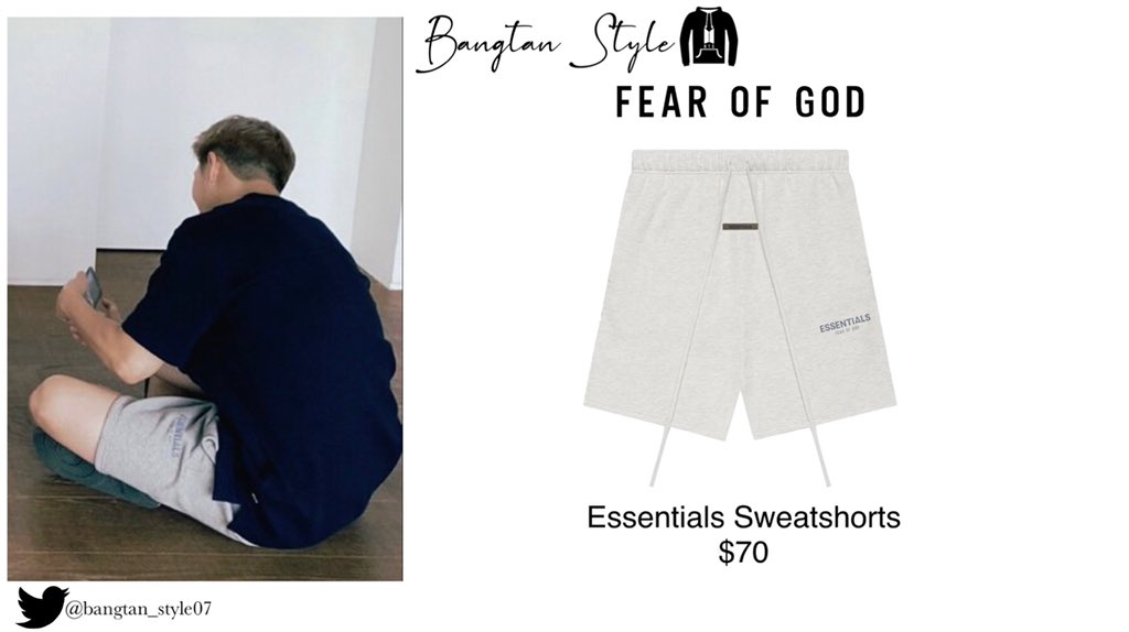 Bangtan Style⁷ (slow) on X: VLIVE 210830 Namjoon wears FEAR OF