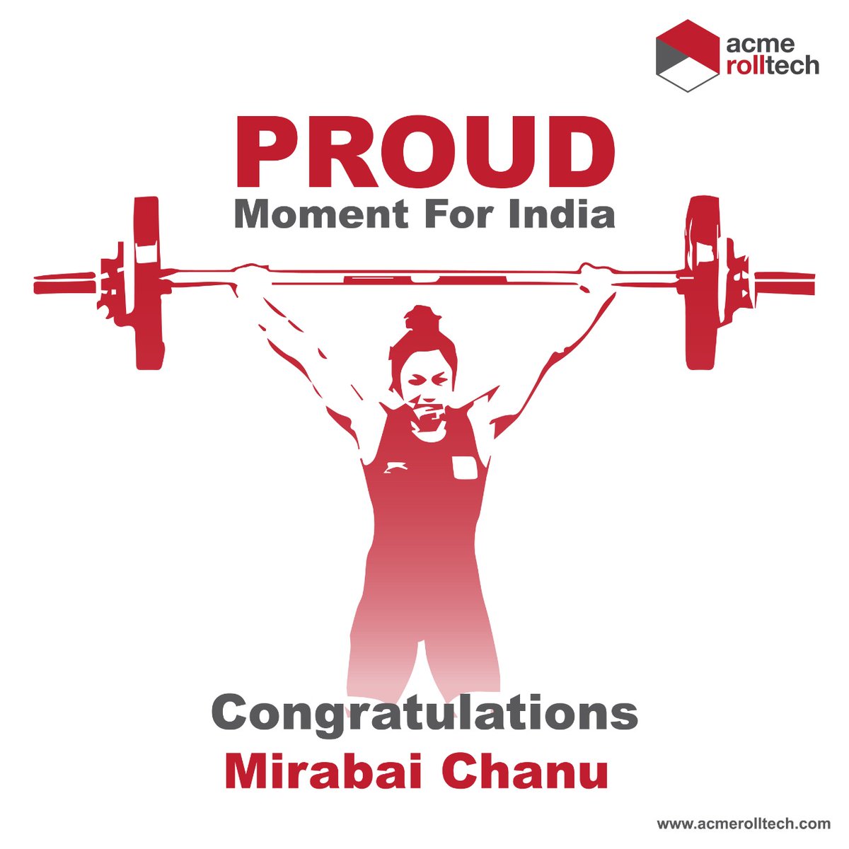 AniloxIndia's tweet photo. India is proud to receive Silver Medal at Tokyo Olympics in Women's 49 kg weightlifter, securing India's first medal of the games. Saikhom Mirabai Chanu
#Cheer4India
#tokyo2021 #olympics #India #sports #acme #acmerolltech #offset #corrigated #corrugation https://t.co/GgwC1Mm4rc