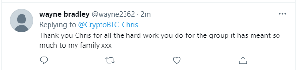 CryptoBTC_Chris's tweet photo. #LifeChangingMoneyIsBetterWithFriends
If you think I spam twitter with constant info..
You should see the non stop posts in group.. https://t.co/OW8iES9iw4