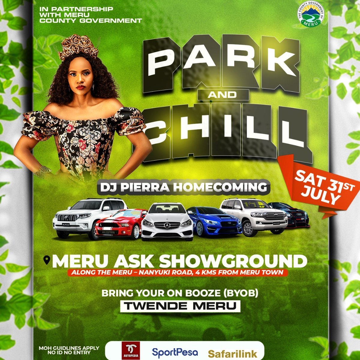PierraM's tweet photo. The new wave @officialparknchill  will be live at ASK SHOWGROUND MERU on Saturday 31st July ,so excited to do this at home.
🔊Kanyììri kainagua ìì mwenee 🔊
Kindly mention your favourite Meru Deejays and MCs that you would like to be a part of this memorial event. https://t.co/u3OUKA9t0a