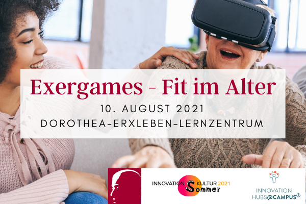 inno_tdg's tweet photo. Am 10.08.2021 findet im Rahmen des Innovations-Kultur-Sommers die Veranstaltung: Exergames - Fit im Alter statt. Hier können Sie sich anmelden! https://t.co/Egv1oIPe2o #TDG #Pflege #Innovation #IKT #Exergames https://t.co/Fw5wZF2Tvb