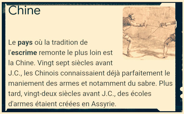 BadrigzArt's tweet photo. 🤺#escrime #origineEscrime #bonàsavoir #merciGoogle 😊 https://t.co/wGAcXh0CQk