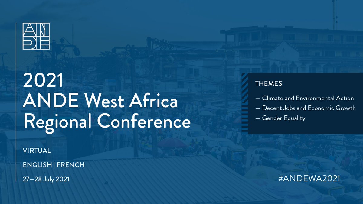 Join us during the <a href="/ANDEWestAfrica/">ANDE West Africa</a> 2021 conference as <a href="/janedelser/">Jane Del Ser</a>, our Program Director for Catalyst Fund Inclusive Digital Commerce discusses #digitaltransformation strategies, pitfalls, &amp; successes along w <a href="/TheFemiTaiwo/">Facilitating Transformation</a>, Raliat Sunmonu, &amp; <a href="/nneninja/">nneka okekearu</a>.

andeglobal.org/event/ande-wes…