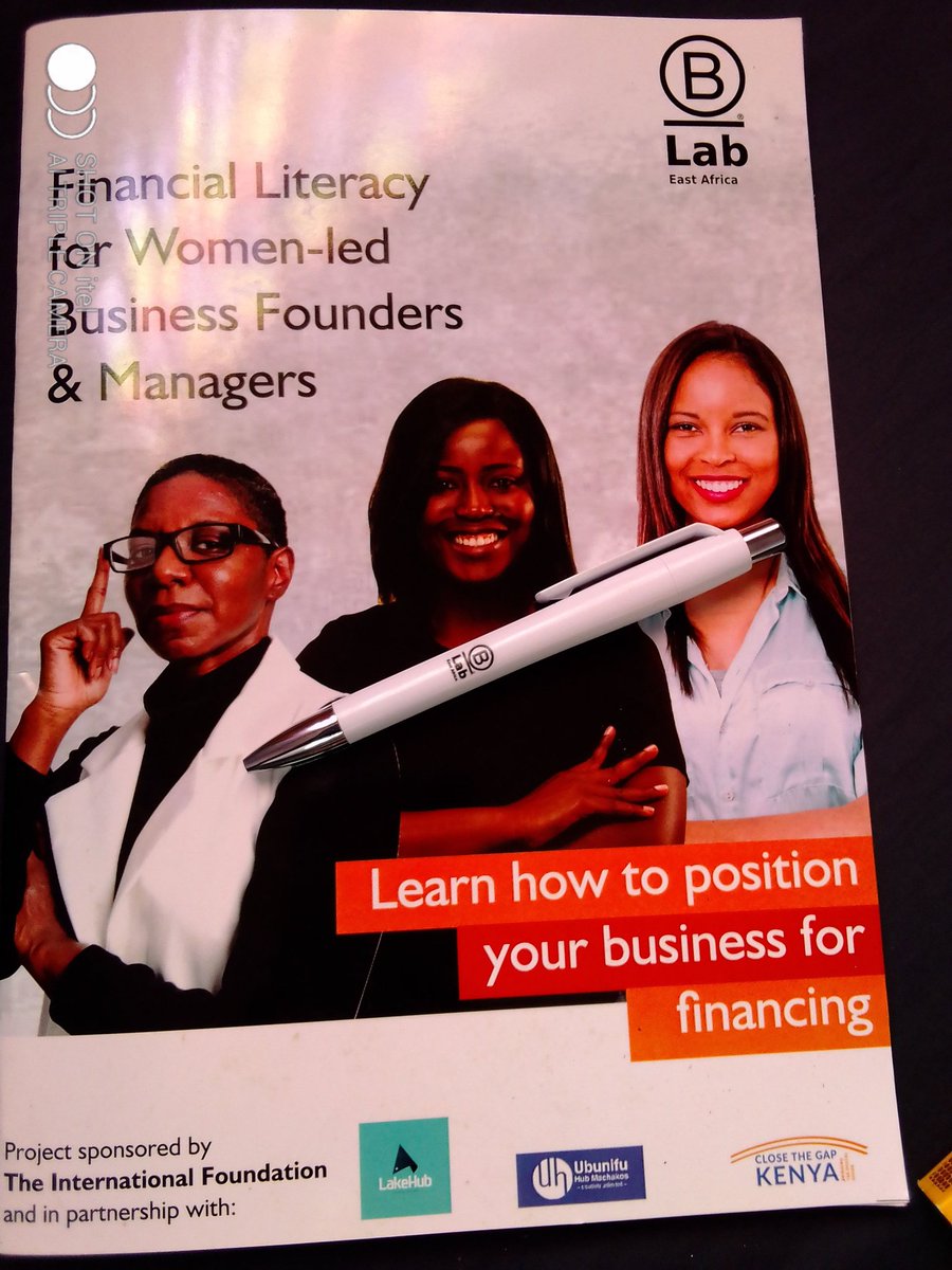 #FinancialInclusion
#BackBetterBusiness
#FinancialLiteracy
<a href="/LakeHub/">LakeHub 🇰🇪</a> <a href="/ubunifumachakos/">Ubunifu Hub Machakos</a> <a href="/OlangEssy/">Atieno Olang</a> <a href="/LynnKimani/">Ngwing Kimani</a>