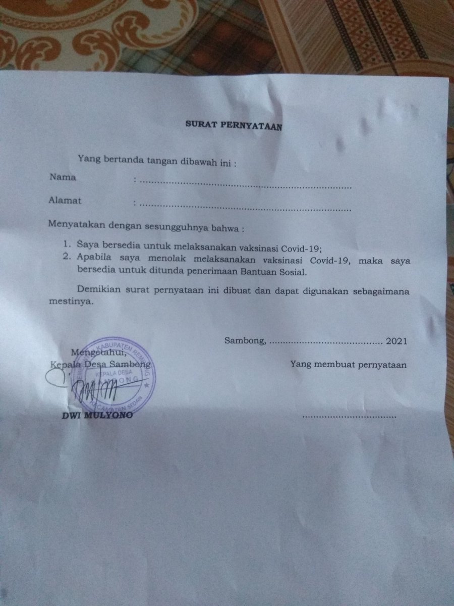 cuxfree's tweet photo. @KemensosRI Apakah ini akan mempercepat,,??? Kecamatan sedan kabupaten rembang https://t.co/PdhNauZSzs