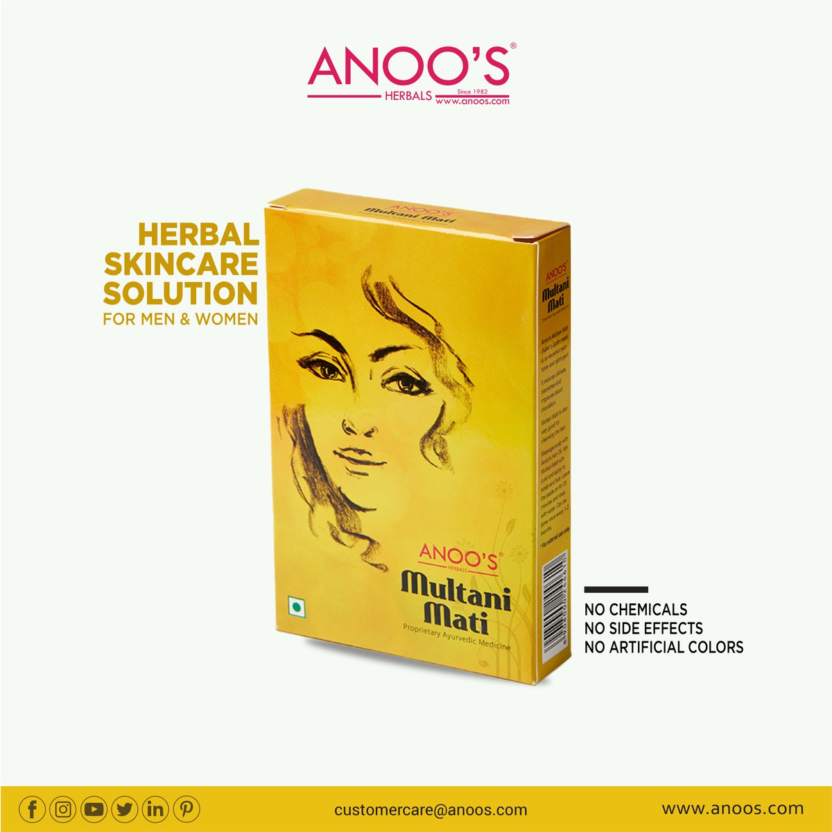 AnoosIndia's tweet photo. Anoos Multani Mati: Excellent Beauty Mask 
Order Now: https://t.co/GwH7orJ5Lk
#Anoos #AnoosProducts #MultaniMati #FaceMask #BeautyMask #AnoosMultaniMati #Skincare #beautycare https://t.co/Ed4dxIM6zQ