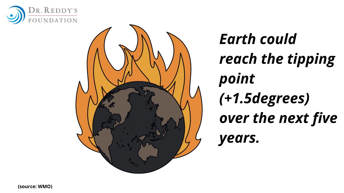 Climate Action (@indaction) on Twitter photo According to a new study by <a href="/WMO/">World Meteorological Organization</a>, Earth could reach the tipping point (+1.5degree Celcius) over the next five years. Underlines the urgency for the governments to act before the damage is irreversible.
#ClimateChange #ClimateAction #Environment According to a new study by <a href="/WMO/">World Meteorological Organization</a>, Earth could reach the tipping point (+1.5degree Celcius) over the next five years. Underlines the urgency for the governments to act before the damage is irreversible.
#ClimateChange #ClimateAction #Environment