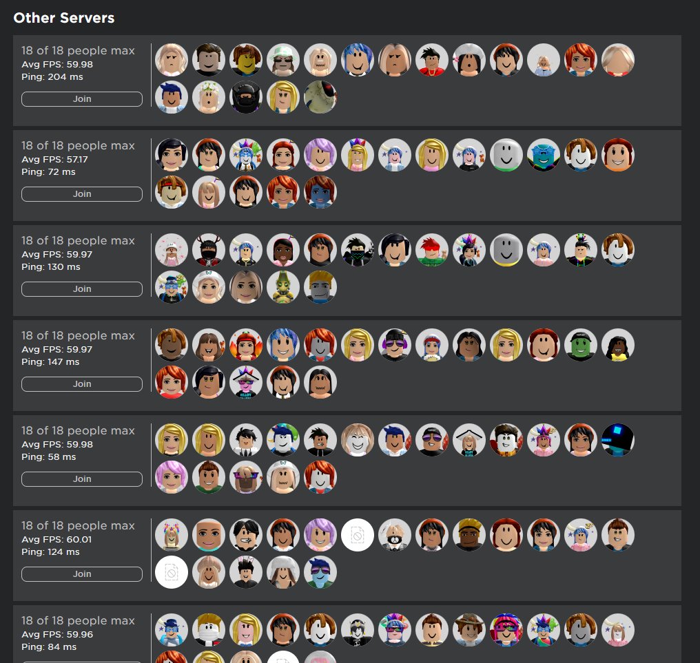 Alex Op on X: Added a new feature to my Roblox extension to show live  server stats (FPS and ping) #Roblox #RobloxDev  / X