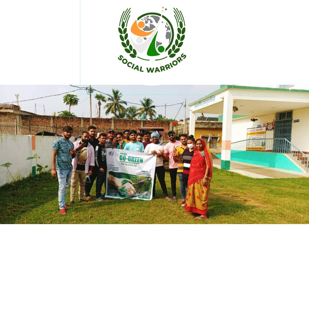 Alexvivek6's tweet photo. टीम @social_warriors_bgp द्वारा पिछली रविवार की तरह इस रविवार भी #projectgogreen के तहत वृक्षारोपण कार्यक्रम की गई! https://t.co/cKqL8iiV0K