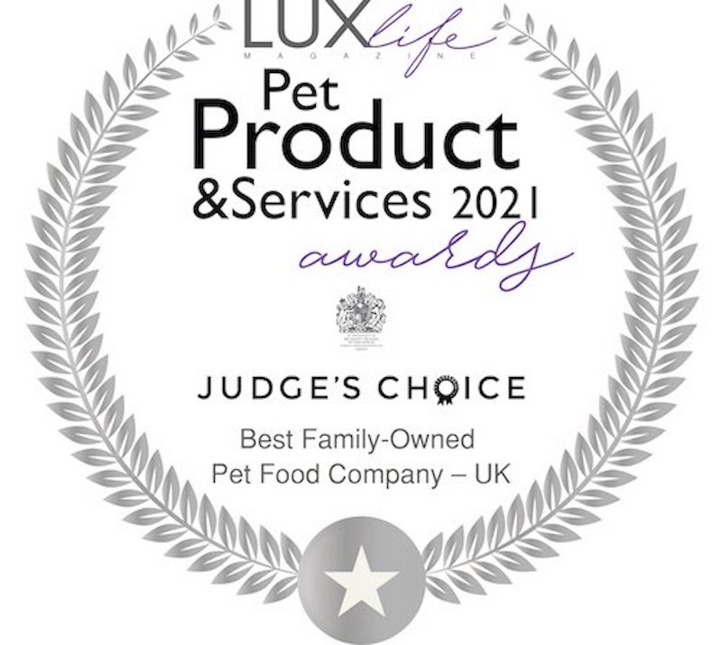 NHPetfood's tweet photo. We are proud to announce that Judgeโs Choice Pet food has been awarded Best Family-Owned Pet Food Company UK within the LUXlife Pet Product & Services 2021 Awards.
Catch up on our latest blog ๐ ๐ ๐ถ
https://t.co/p3fQfG6GJn
#dogsoftwitter #petfood #dogs #petswinprizes https://t.co/3qAnsymMqu