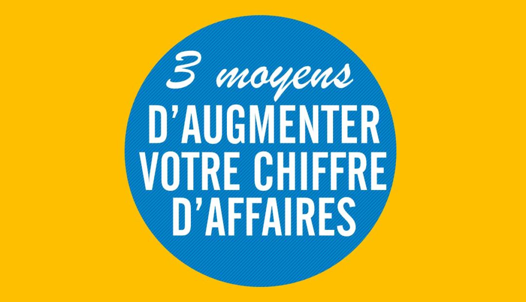 [#Développer] Comment augmenter son chiffre d'affaires ?

Il existe 3 moyens selon <a href="/RealJayAbraham/">Jay Abraham</a>, qui, utilisés en même temps, vous permettra démultiplier vos profits. 👉 ow.ly/Raq650FDm5R