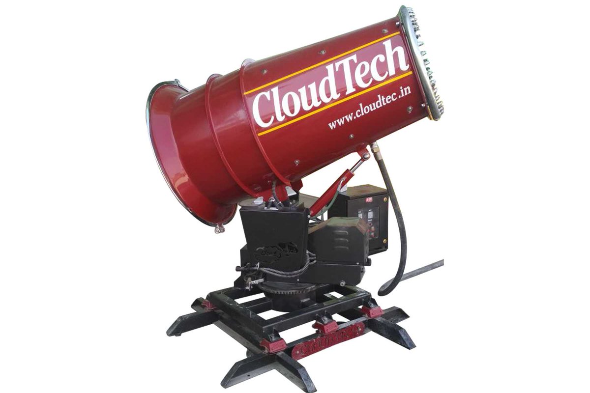 Cloud Tech Pvt. Ltd. is the Biggest Fog Cannon Dust Suppression System Suppliers. we strive to provide the highest quality fog cannon dust suppression system available. Fog cannon dust suppression is known for its high performance with low maintenance.

cloudtechindia.co.in/fog-cannon-dus…