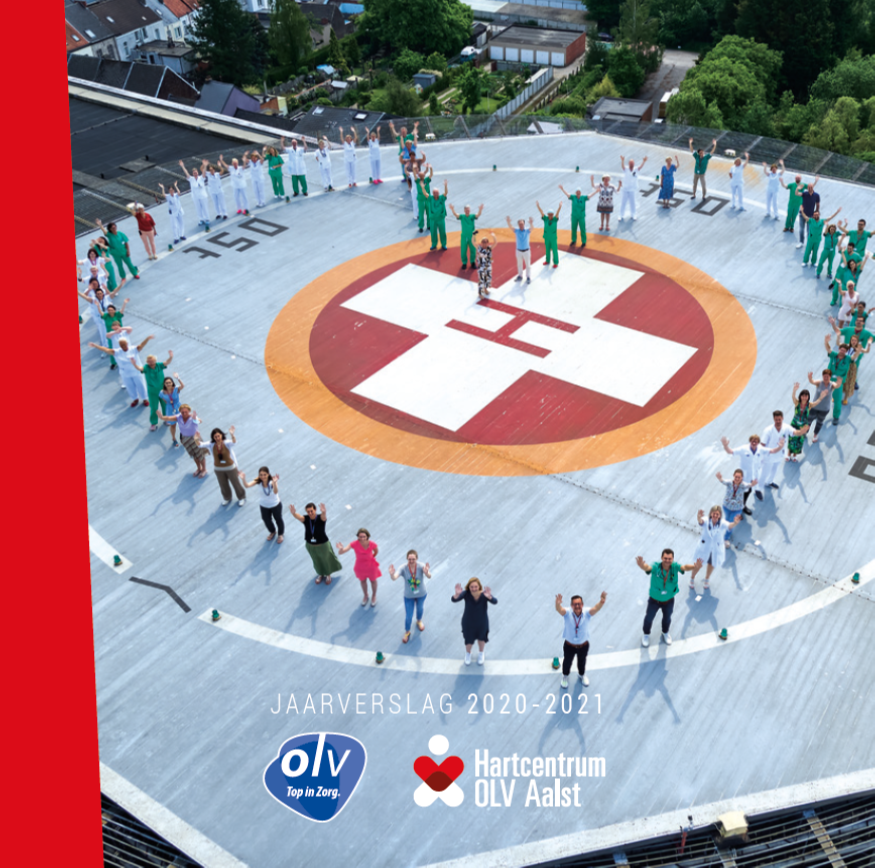 OLVZaalst's tweet photo. Ook in tijden van #COVID19 staat het Hartcentrum OLV Aalst garant voor topzorg en medische #innovatie. Ontdek er alles over in de jaarbrochure van het #hartcentrum - https://t.co/sMskVldTrX https://t.co/06Dui2AsyJ