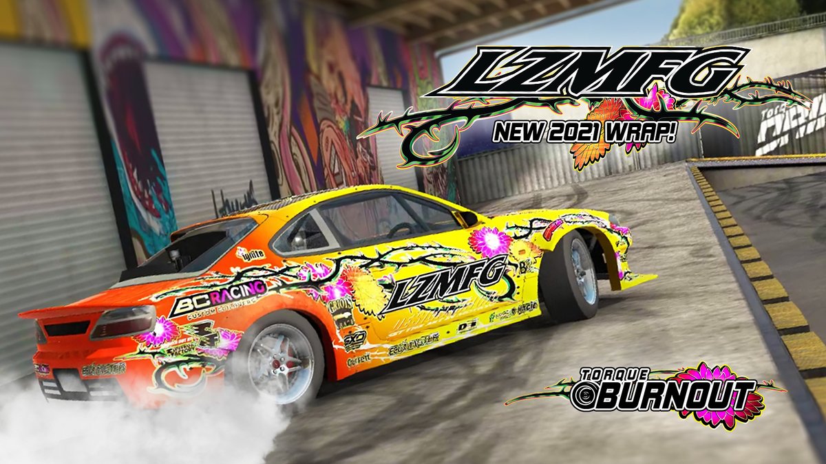 torqueburnout's tweet photo. Get sideways with Adam LZ’s new 2021 wrap!

For a limited time grab all three of Adam LZ's cars in a discounted bundle!

#update #adamlz #lzmfg #cars #burnout #donuts #drifting #burnouts #cars #carculture #burnrubber #torqueburnout #sendit #skids #greasemonkeygames #MobileGame https://t.co/4Ploj4Yme5