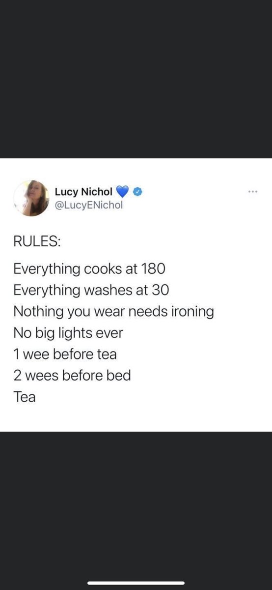 Why do I understand this !! #British #cook #wash #tea #Rules 
<a href="/LucyENichol/">Lucy Nichol / Lucy Roth</a>
