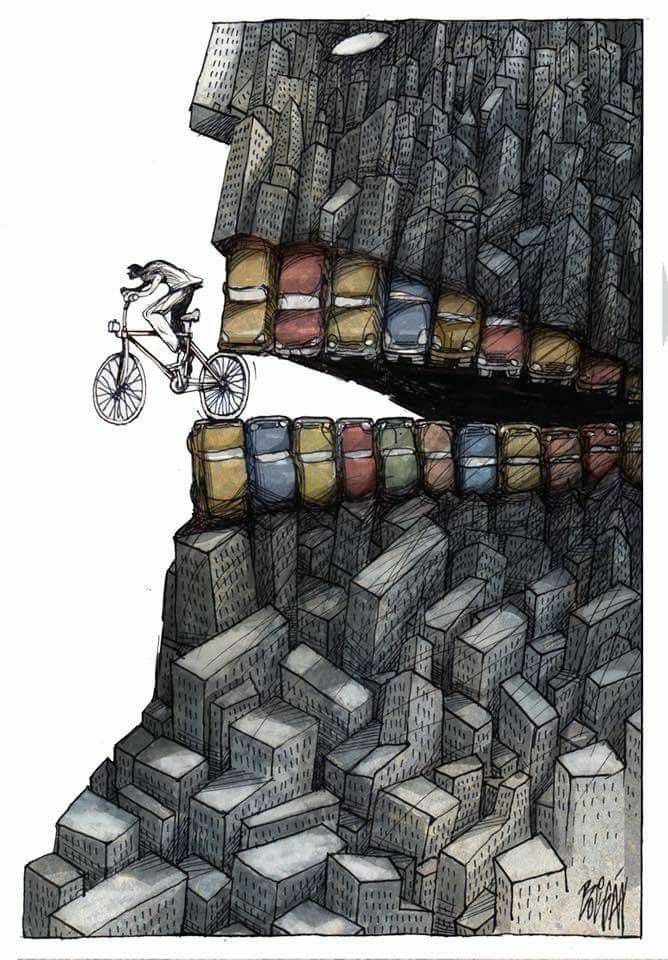KubaFukacz's tweet photo. “The #bicycle is the noblest invention of mankind”, said William Saroyan, winner @PulitzerPrizes ! Graphic by @AngelBoligan who agrees? https://t.co/r4PInfZdTp