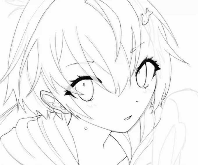 [wip dont rt] i have literally only done lineart this week i just wanna color stuff already &gt;:{ 