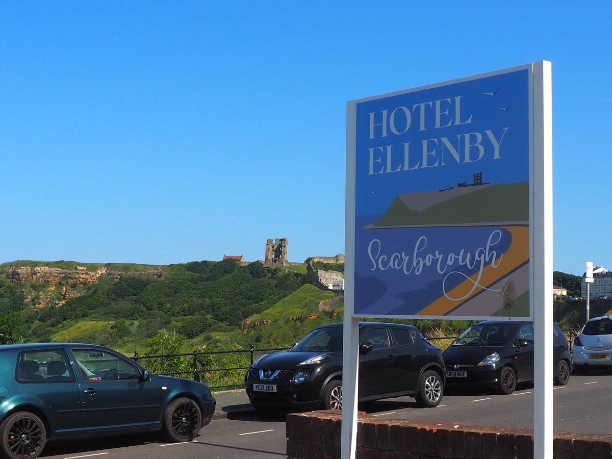 babblingbates's tweet photo. It was an early start today, chatting just after 7am with @spanswicktweets on @BBCYork about how the season is going at @HotelEllenby.  It can be summarised in one word…. BUSY!  #ScarboroughUK #notastaycation #YorkshireCoast #WhatAView https://t.co/aLDbBl62av