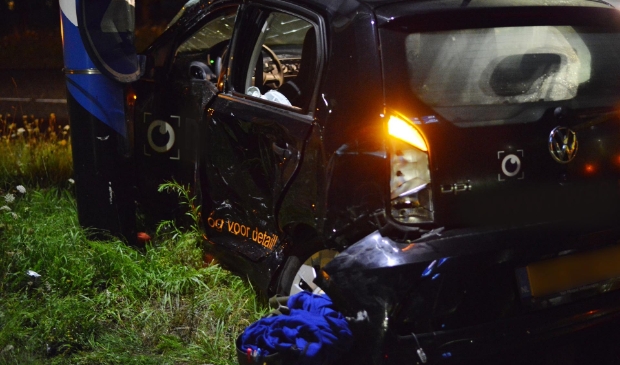 Gewonde bij botsing tussen twee auto's op Oostpoort