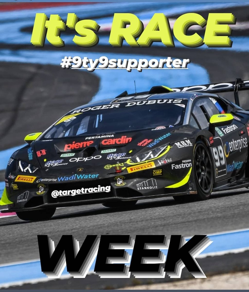 9ty9supporter's tweet photo. It's race week!
#9ty9supporter #kolo9ty9fanclub #kolo9ty9 #targetracing #torukmakto #team99 @Kolo9ty9 https://t.co/Tilu0H2nQ4