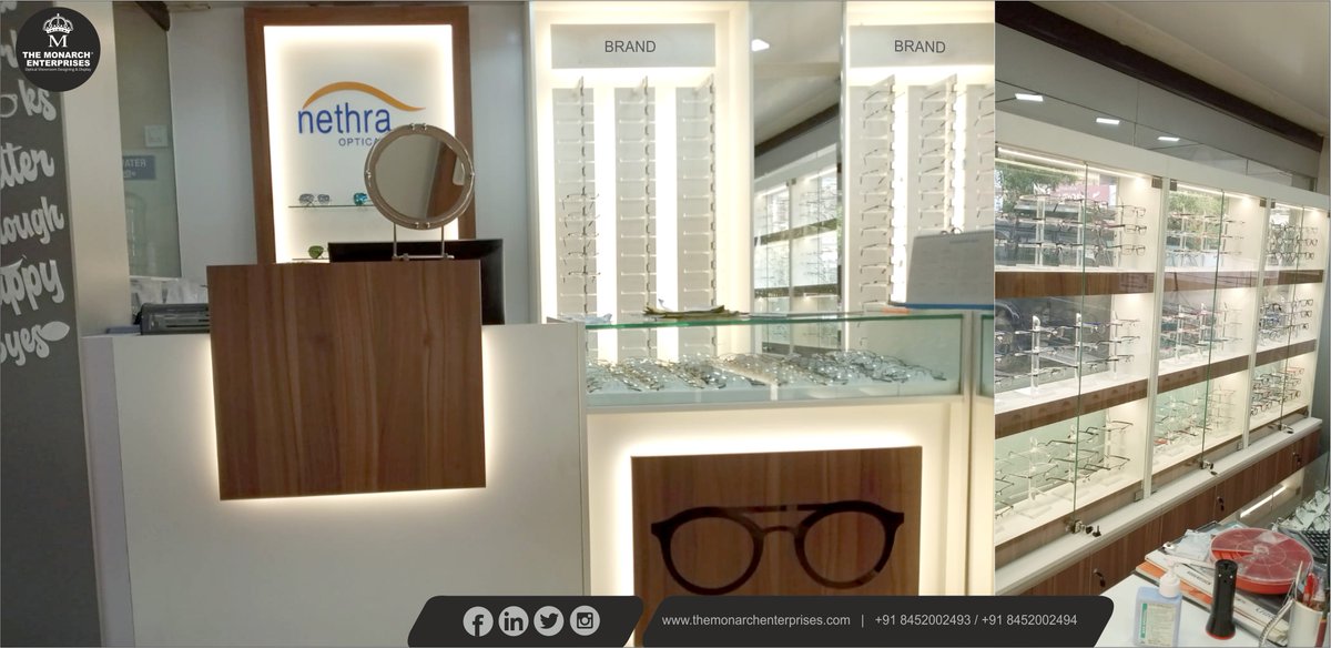 murtazatin1's tweet photo. #Design & execution work for Nethra Opticals β¨πkodungallur Kerala β¨
#Opticalshop #opticalgroup #OpticalIndustry #3ddesign #opticalworld #Modular #OpticalShowroom #showroominterior #Retail #VM #Showroom #interiordesign
click: https://t.co/V6iAOxmZl1 https://t.co/JlbEAntN0B