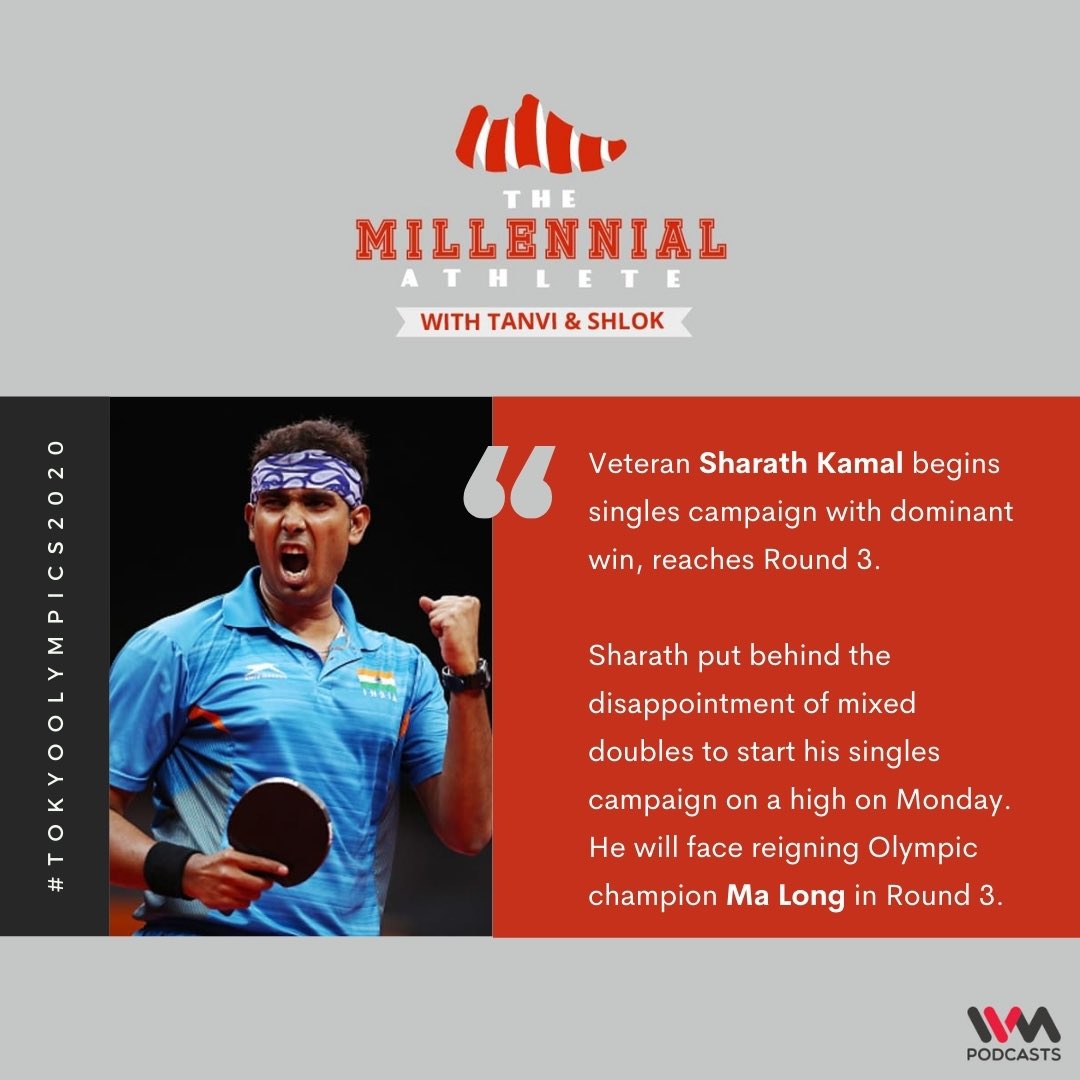 themillennialA's tweet photo. #TableTennis #Olympics 

@sharathkamal1 @IVMPodcasts @LadTanvi @shlokh95 https://t.co/0IjK1ntGIh