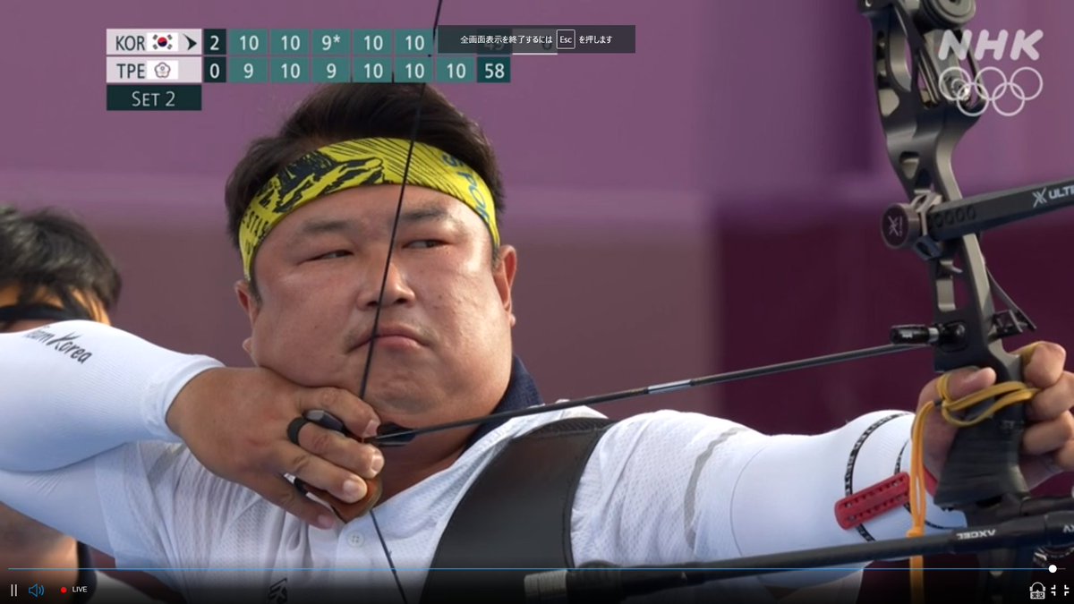 五輪アーチェリー 韓国団体メンバーのキャラが強すぎる これでぶっちぎり世界最強 ３か所筋肉が裂けたまま弓引く猛者 Togetter