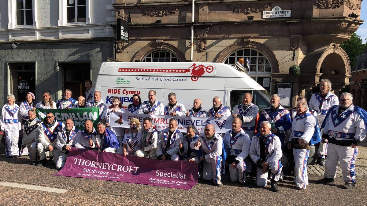 Massive thanks to THORNEYCROFT SOLICITORS being part of TEAM CYMRU KNIEVELS 2021 - A 2nd Year of Support from the Accident &amp; Injury Specialists. 🙌👏👍🏍
<a href="/thorneycroft_uk/">Thorneycroft Solicitors</a> <a href="/ThorneycroftHC/">Thorneycroft Solicitors Holmes Chapel</a> <a href="/Thorneycroft_CI/">Thorneycroft Catastrophic Injury Team</a>