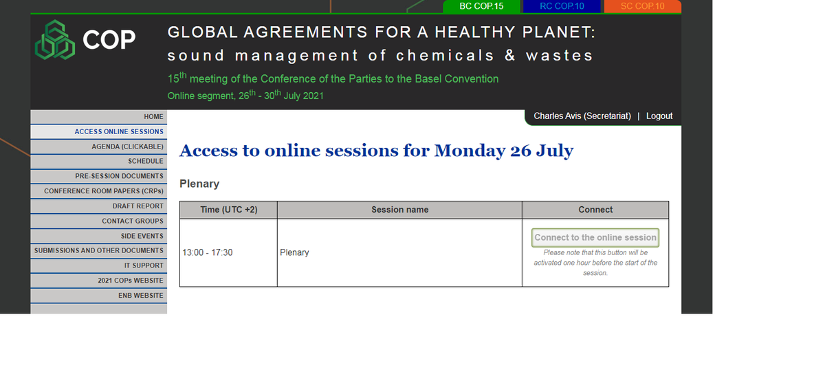 brsmeas's tweet image. STARTS TODAY!
The BRS Secretariat is proud to stage the 2021 meetings of the Conferences of Parties to the @UN Basel, Rotterdam & Stockholm conventions (online segment), or Triple COPs.
brsmeas.org #2021COPs #GlobalAgreements for a #HealthyPlanet @foenCH @FAO @UNEP
