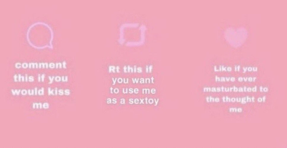 AlexiaJ0828's tweet photo. "You're not done yet are you?~ I still have some lipstick left."
#OpenRP #AnyRp #LewdRP #MVRP #sexrp #nsfwrp #NSFWContent #nsfwxRolePlay #subrp #fantasyrp #domrp #opendm #gothrp https://t.co/rS8DtfR0O5