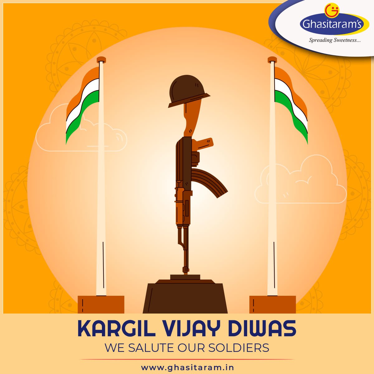 Ghasitaram1's tweet photo. @Ghasitaram1 pays Tribute to the brave soldiers of India who sacrificed their lives in the line of duty to defend the Integrity and Sovereignty of our Nation.
Jai HInd🇮🇳

#KargilVijayDiwas #KargilVijayDiwas2021 #Shershah #Mumbai #Kargil https://t.co/tSYUvgX57L