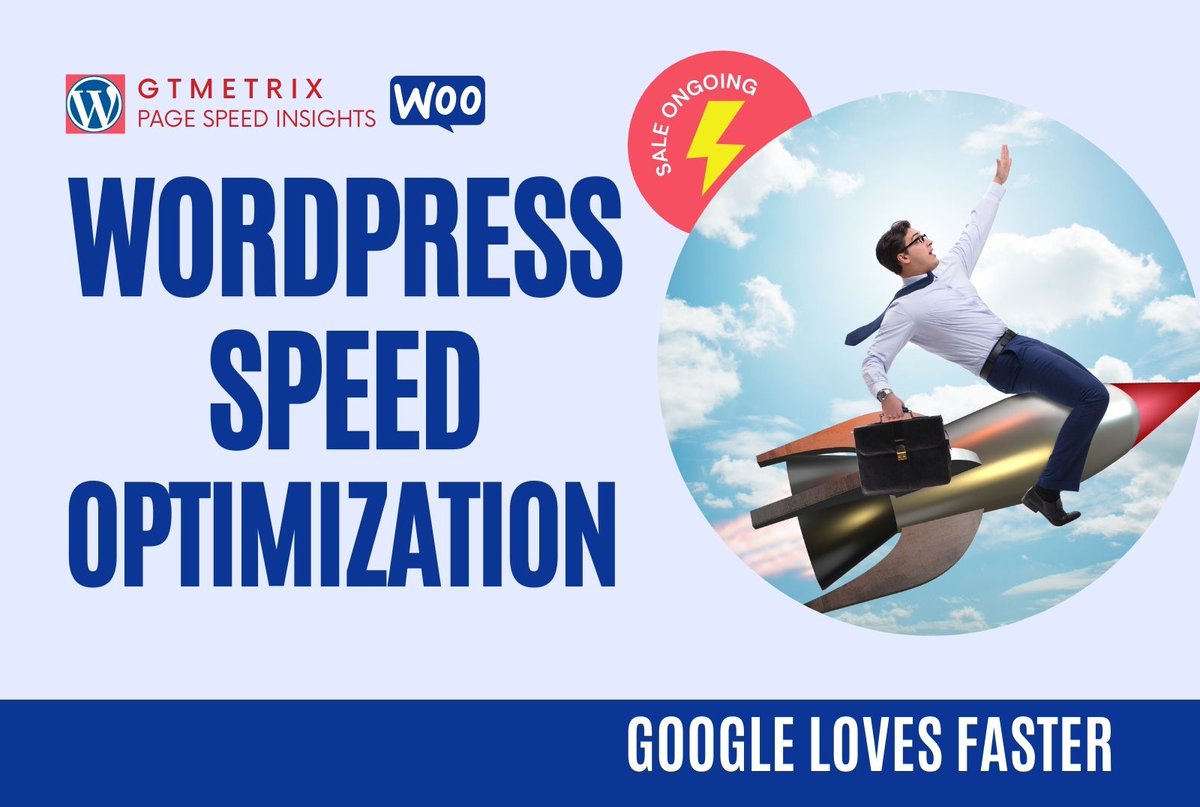 Pronabju's tweet photo. I will do wordpress website speed optimization for google page speed insights

Hire me: https://t.co/kJAnEZ9PWq

#googlePageSpeed #websiteSpeed #wordpressSpeed #speedOptimization #speedUpWordpress #RAYSSA https://t.co/3E6po3BWXT