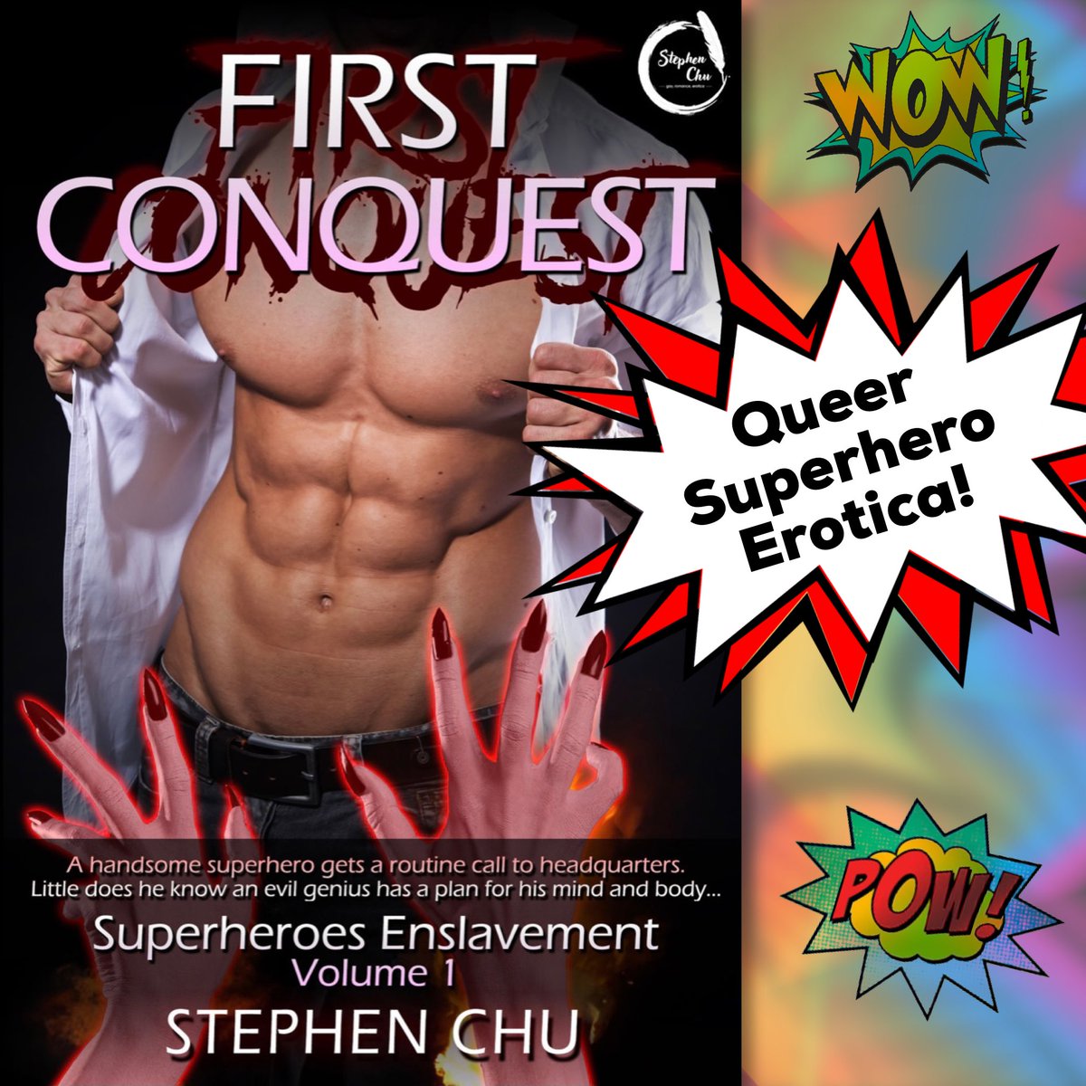 First Conquest by <a href="/stephen_chu69/">Stephen_Chu</a> (the first volume in the Superheroes Enslavement series) brings together #superheroes, #storytelling, and #queer #erotica. 🌈💥 #gayerotica #scifierotica Grab yours now!

amzn.to/3eSi4JG