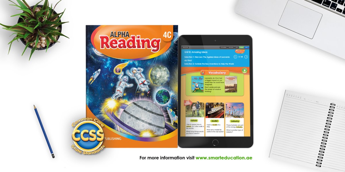 Smart_Educate's tweet photo. From our partner Alpha Publishing, Alpha English Language Arts (ELA) G1–5 is a comprehensive program designed to provide solid foundational skills while inspiring young students to develop a lifelong joy of reading.

For more information please visit https://t.co/A8alMSHiIR https://t.co/JQyDRoXCBx
