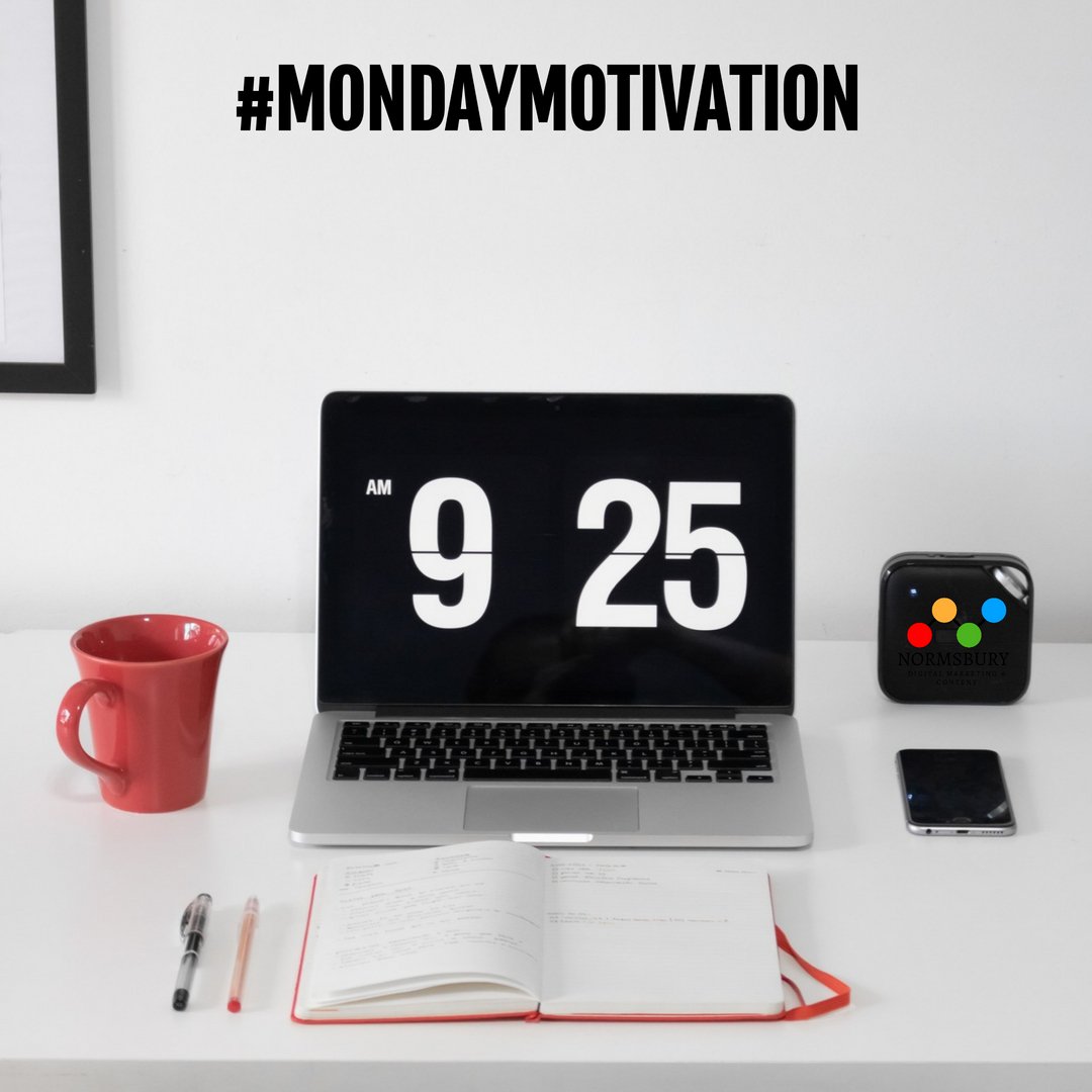 Start your Monday the right way - clear your desk, coffee at the ready and enjoy what you do 
❤️🧡💚💙

#normsbury #mondaymotiviation #digitalmarketing #yougotthis #digitalmarketing #marketing #spreadpositivity #swansea #business #swanseabusiness #monday
