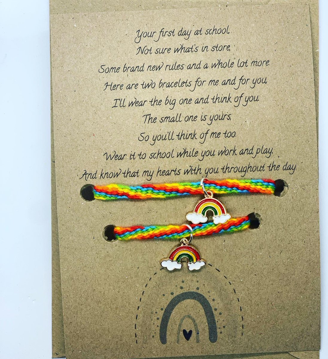 IThreadToThink's tweet photo. This week might mark the start of the first full week of the summer break for many but I have already had a lot of orders for our ‘Back to School’ and ‘First Day of School’ parent and child bracelet sets. 💜
One order has come all the way from California! 😱🇺🇸 https://t.co/YQ9D4i7A6u