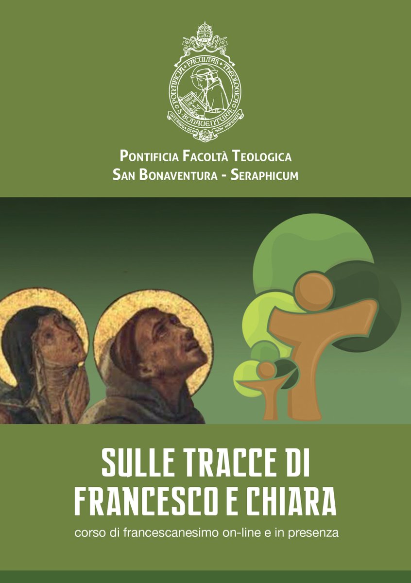 Per una conoscenza approfondita della spiritualità francescana e clariana: dal 6 ottobre il nostro corso di #francescanesimo. 
Qui programma, calendario, tematiche, laboratori, iscrizioni 👇👇👇👇👇👇
sanbonaventuraseraphicum.org/it/corso-di-fr…