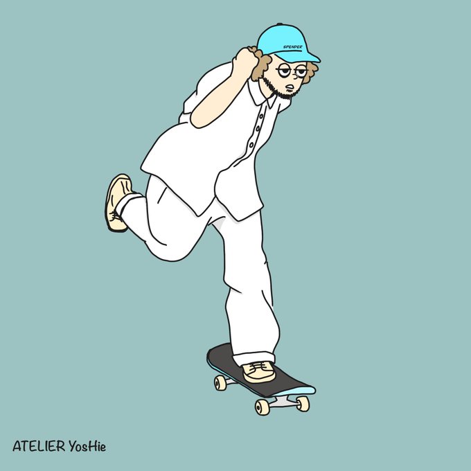 Skateboardinのtwitterイラスト検索結果 古い順
