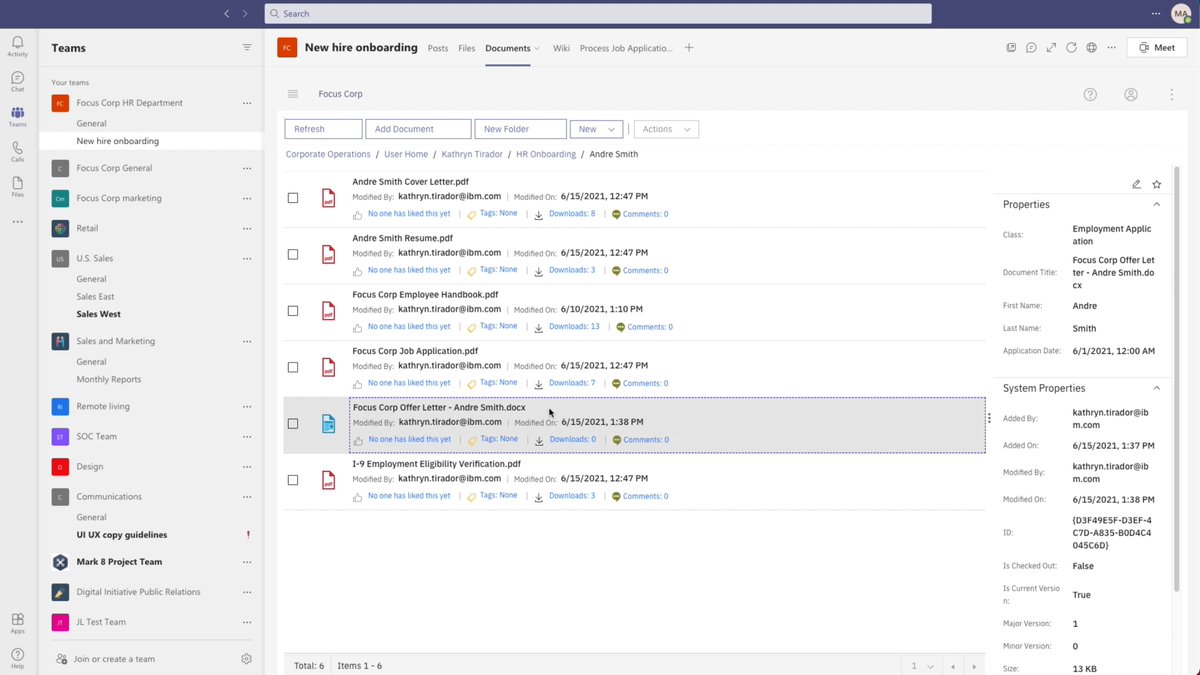 ReinholdEngelbr's tweet photo. The newest releases of FileNet Content Manager 5.5.7 and Content Navigator v3.0.10 feature Navigator in Microsoft Teams, editing in Office for the Web, GraphQL API enhancements and more. Read more in this blog. #IBM #Automation #AI #Cloud https://t.co/j54R3OnzNQ https://t.co/ZdHKMwJ0k3