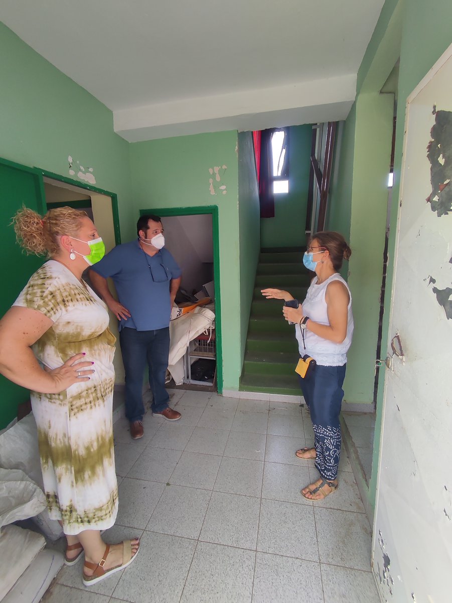 |VISITA TEJEDA|

🔹 Visitamos una escuela unitaria cerca del casco de Tejeda para reformarla, rehabilitarla y adecuar su uso al uso Residencial. 

Como resultado de las actuaciones se obtendrán cuatro viviendas de tránsito para atender la emergencia habitacional.