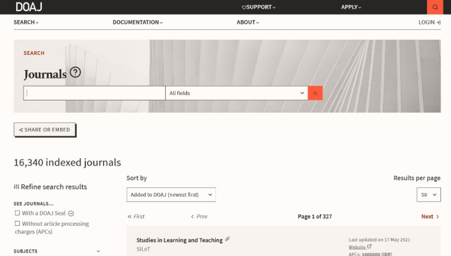 AFBILibrary's tweet photo. Looking to publish in a reputable #openaccess journal? Use DOAJ to browse OA journal titles in your field: https://t.co/B3NTrAX5B3
'DOAJ is a community-curated online directory that indexes and provides access to high quality, open access, peer-reviewed journals' #DOAJplus https://t.co/H3hSTYCuxL